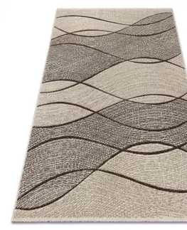 Koberce a koberečky Dywany Lusczow Kusový koberec FEEL Waves béžový, velikost 280x370