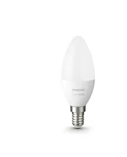 LED žárovky Philips HUE white LED žárovka E14 B39 5,5W 470lm 2700K IP20