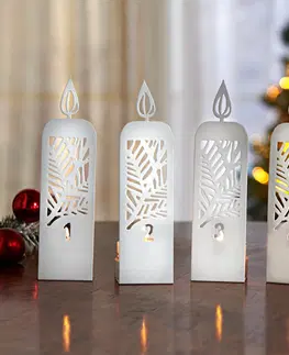 Svíčky a světelné dekorace Kovové adventní svíčky