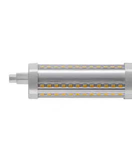 LED žárovky SLV BIG WHITE QT DE12 R7S 118 mm LED světelný zdroj transparentní 15 W 3000 K CRI 90 330° 1005288