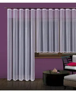 Záclony Forbyt, Hotová záclona nebo Balkonový komplet, ALBA 300 x 150 cm