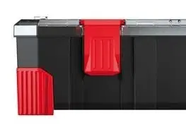Zahradní nářadí Prosperplast Organizér TITANIO II 59,8 x 39 x11 cm černo-červený