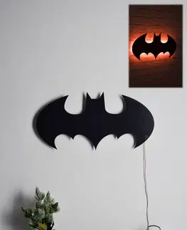 Nástěnné dekorace Dekorativní LED osvětlení BATMAN