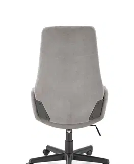 Kancelářské židle HALMAR Kancelářské otočné křeslo Harper šedé