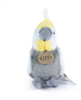 Plyšáci Rappa Plyšový papoušek korela, 20 cm