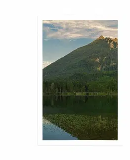 Příroda Plakát jezero u hor
