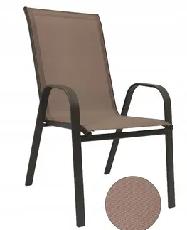 Zahradní židle a křesla Kontrast Zahradní židle MAJORKA hnědá