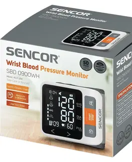 Tlakoměry Sencor SBD 0900WH digitální tlakoměr