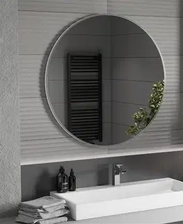 Koupelnová zrcadla MEXEN Loft zrcadlo 100 cm, nerezový rám 9850-100-100-000-10