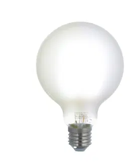 Chytré žárovky LUUMR LUUMR Smart LED žárovka matná E27 G95 7W Tuya WLAN CCT