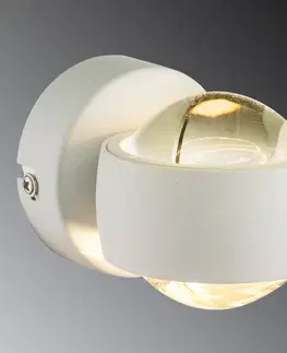 Nástěnná svítidla Globo LED nástěnné svítidlo Randi v bílé barvě