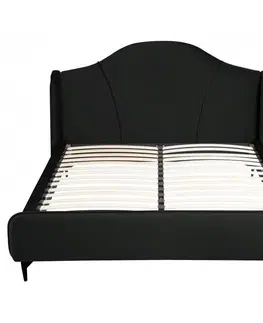 Postele Hector Čalouněná postel Sunrest 160x200 černá