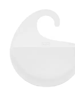 Koupelnový nábytek Koziol Koupelnový závěsný box Surf M bílá, 6,5 x 21,6 x 25,3 cm