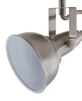 Industriální bodová svítidla BRILONER Bodové svítidlo 30,4 cm bez 2xE14 40W satén-bílé BRILO 2049-022