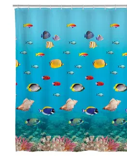 Závěsy Wenko Sprchový závěs Ocean, 180 x 200 cm