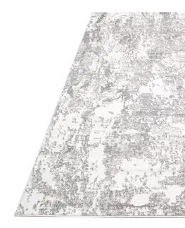 Moderní koberce Designový koberec s abstraktním vzorem v krémové barvě