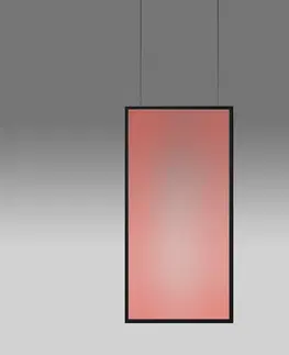 LED lustry a závěsná svítidla Artemide Discovery Space obdélník - RGBW - bronz 2003060A