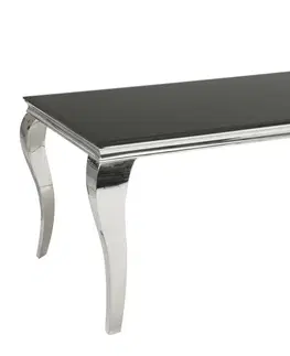 Jídelní stoly Jídelní stůl ZETHOS 180 cm Dekorhome Černá / zlatá