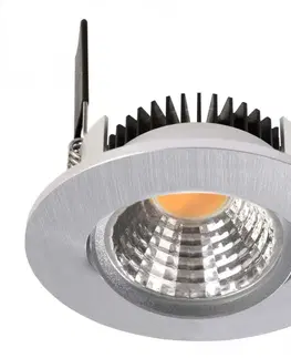 LED podhledová svítidla Light Impressions Deko-Light stropní vestavné svítidlo COB-68-350mA-2700K-kulaté 16-17V DC 6,00 W 2700 K 580 lm stříbrná 565278