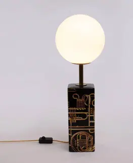 Stolní lampy SELETTI LED stolní lampa Toiletpaper s motivem trubky