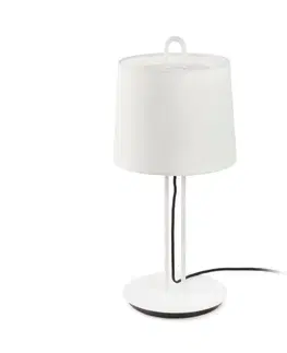 Designové stolní lampy FARO MONTREAL bílá stolní lampa