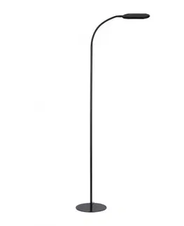 LED stojací lampy LEUCHTEN DIREKT is JUST LIGHT LED stojací svítidlo, černá, CCT, stmívatelné, do interiéru, IP20 3000-6000K