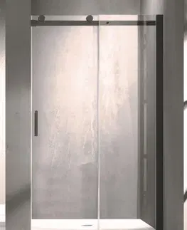 Sprchové kouty HOPA Sprchové dveře BELVER BLACK BARVA rámu Černá, Rozměr A 100 cm, Směr zavírání Univerzální Levé / Pravé, Výplň Čiré bezpečnostní sklo 8 mm BCBELV10BC