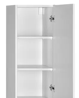 Koupelnový nábytek AQUALINE ZOJA/KERAMIA FRESH horní skříňka 35x76x23cm, bílá 50334