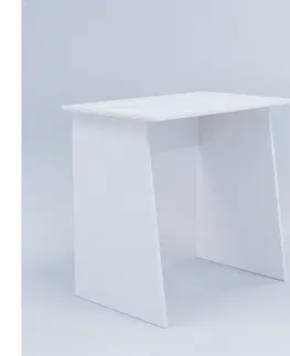 Psací stoly Psací Stůl V Bílé Barvě Masola Mini 80cm Bílý