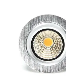 LED podhledová svítidla Light Impressions Kapego COB Downlight výklopný 12W 4000K kartáč.hliník 350mA - LIGHT IMPRESSIONS
