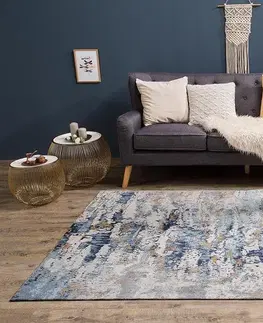 Koberce LuxD Designový koberec Jakob 240x160 modrý