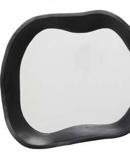 Nástěnná zrcadla KARE Design Nástěnné zrcadlo Dynamic - černé, 40x34cm