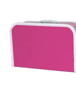 Boxy na hračky KAZETO - Kufřík 35cm růžový