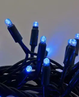 LED řetězy Xmas King XmasKing LED řetěz 10m 120 MAXI LED propojitelné PROFI 2-pin venkovní, modrá