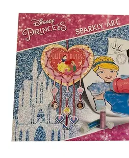 Hračky MAC TOYS - Disney Princess třpytivá kreativní sada
