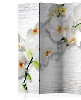 Paravány Paraván The Urban Orchid Dekorhome 135x172 cm (3-dílný)