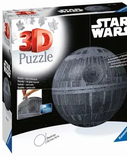 Hračky puzzle RAVENSBURGER - Puzzle-Ball Star Wars: Hvězda smrti 540 dílků