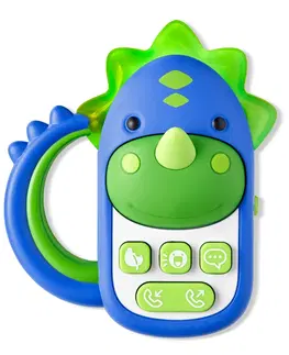 Hračky SKIP HOP - Hračka hudební telefon Dinosaurus 6 m+