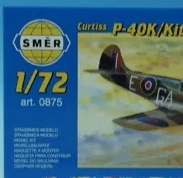 Hračky SMĚR - MODELY - Curtiss P - 40K 1:72