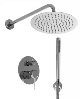 Sprchy a sprchové panely CALANI Sprchový set podomítkový NEXOS S chrom CAL-B0009