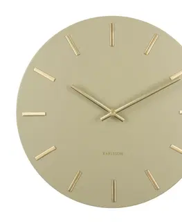 Hodiny Karlsson 5821OG designové nástěnné hodiny, pr. 30 cm