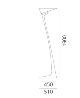 Designové stojací lampy Artemide MONTJUIC A014400