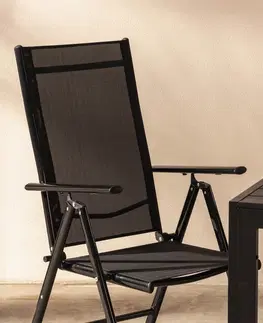 Zahradní židle a křesla Hector Zahradní křeslo ESMÉ černé 