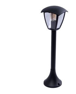 Zahradní lampy  Venkovní lampa FOX 1xE27/40W/230V IP44 černá 