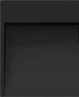Umyvadla MEXEN Ava umyvadlo na desku litý mramor B/O 90 x 46 cm, černá 23019070