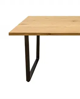 Jídelní stoly Jídelní stůl LADON Dekorhome 140x90x77 cm