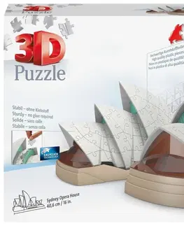 Hračky puzzle RAVENSBURGER - Budova Opery v Sydney 216 dílků