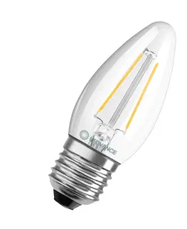 LED žárovky OSRAM LEDVANCE LED CLASSIC B 40 DIM P 4.8W 827 FIL CL E27 4099854067495