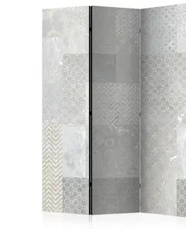 Paravány Paraván Tiles Dekorhome 135x172 cm (3-dílný)