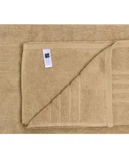Ručníky Bavlněný ručník a osuška, Finer béžový 70 x 140 cm